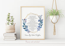 Load image into Gallery viewer, Personalized Wedding Gift Union By Robert Fulghum - Wedding poem wall art - Love Poem - Full Poem - Physical Art Print Without Frame
