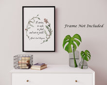 Load image into Gallery viewer, To strive, to seek, to find, and not to yield Alfred Lord Tennyson Quote Poster Print - Inspirational Wall Art
