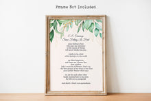 Load image into Gallery viewer, Since Feeling Is First - E.E. Cummings Poem - Art Print Home Decor poetry wall art - Physical Print Without Frame
