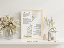 Load image into Gallery viewer, Desiderata Poem Print - Poem By Max Ehrmann - Physical Print With or Without Frame
