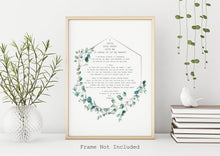 Load image into Gallery viewer, E.E. Cummings Poem I carry your heart (I carry it in my heart) Art Print Home Decor poetry wall art - Framed And Unframed Options
