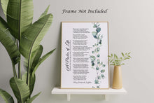 Load image into Gallery viewer, A Psalm of Life Poem - Henry Wadsworth Longfellow Poetry Poster Print
