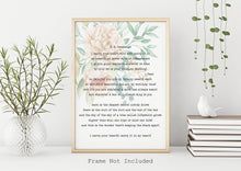 Load image into Gallery viewer, I carry your heart (I carry it in my heart) ee cummings poem poster - poetry wall art - Nursery Wall Art
